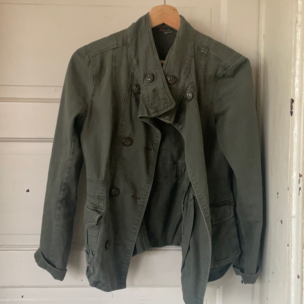 Olive green jacket